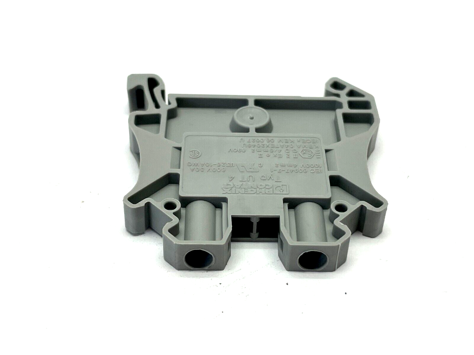 UT 4 | Phoenix Contact Feed-Through Terminal Block 3044102 LOT OF 5 - Used - Maverick Industrial Sales