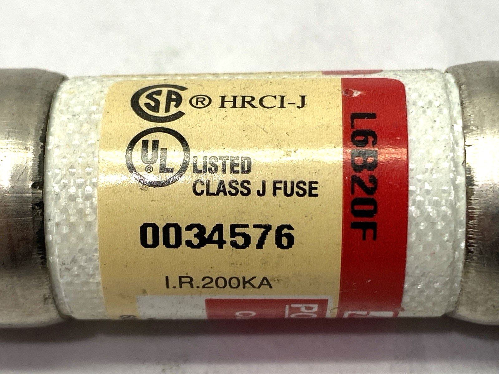 Littelfuse JLS006 Powr-Gard Current Limiting Fuse Class J 600VAC 6A - Maverick Industrial Sales