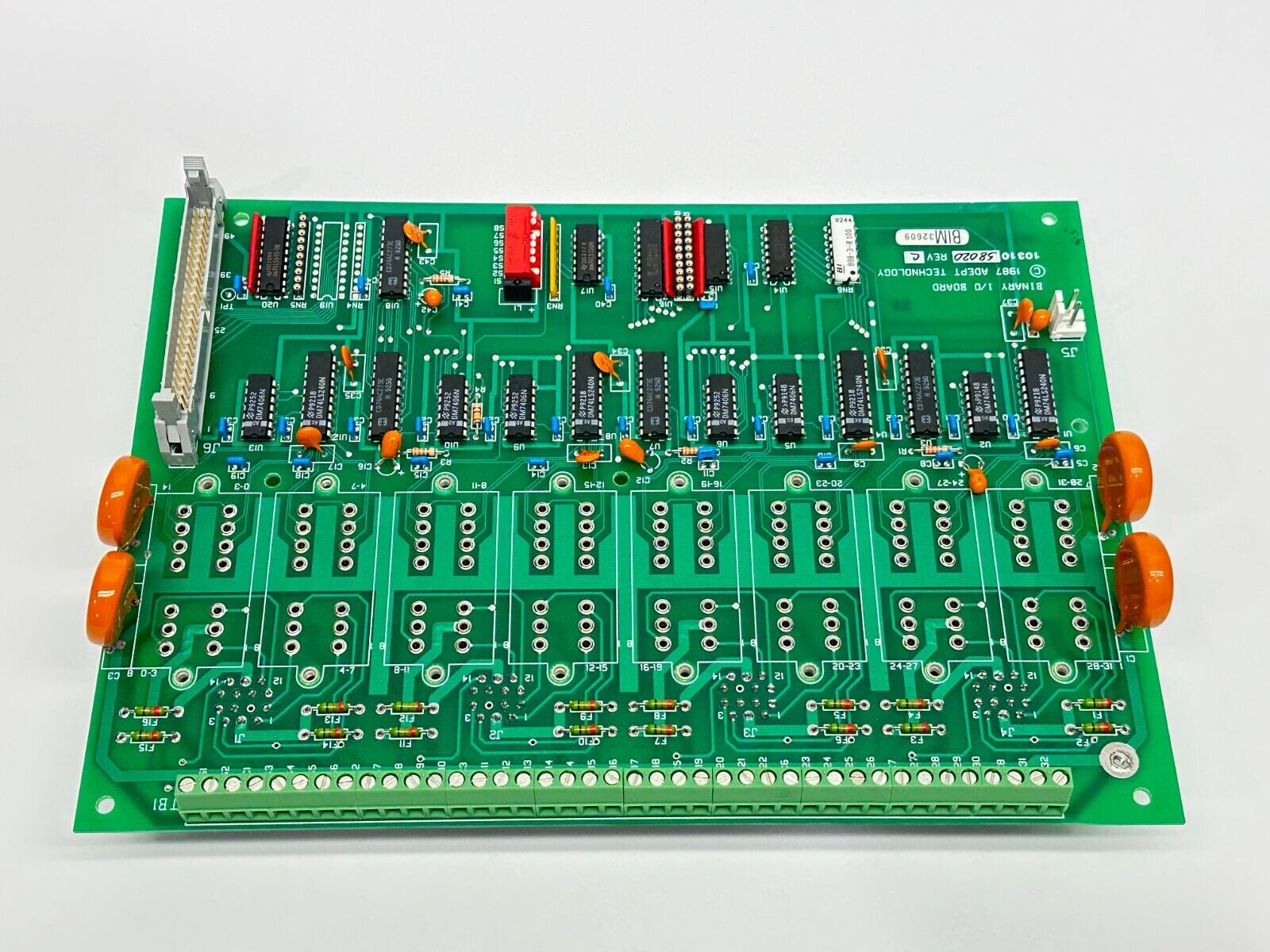 Adept Technology 10310-58020 Rev C Binary I/O Board - Maverick Industrial Sales