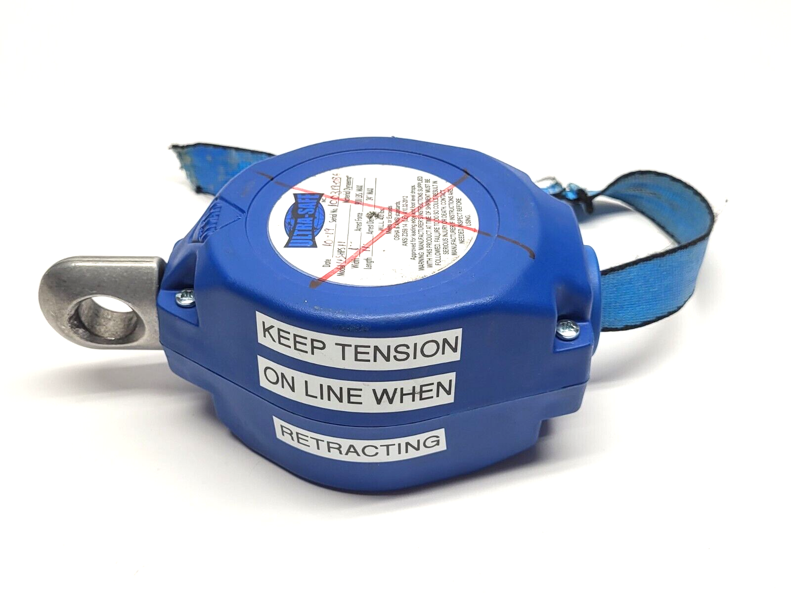 Ultra-Safe 100319-086 Retractable Lifeline Safety Lanyard - Maverick Industrial Sales