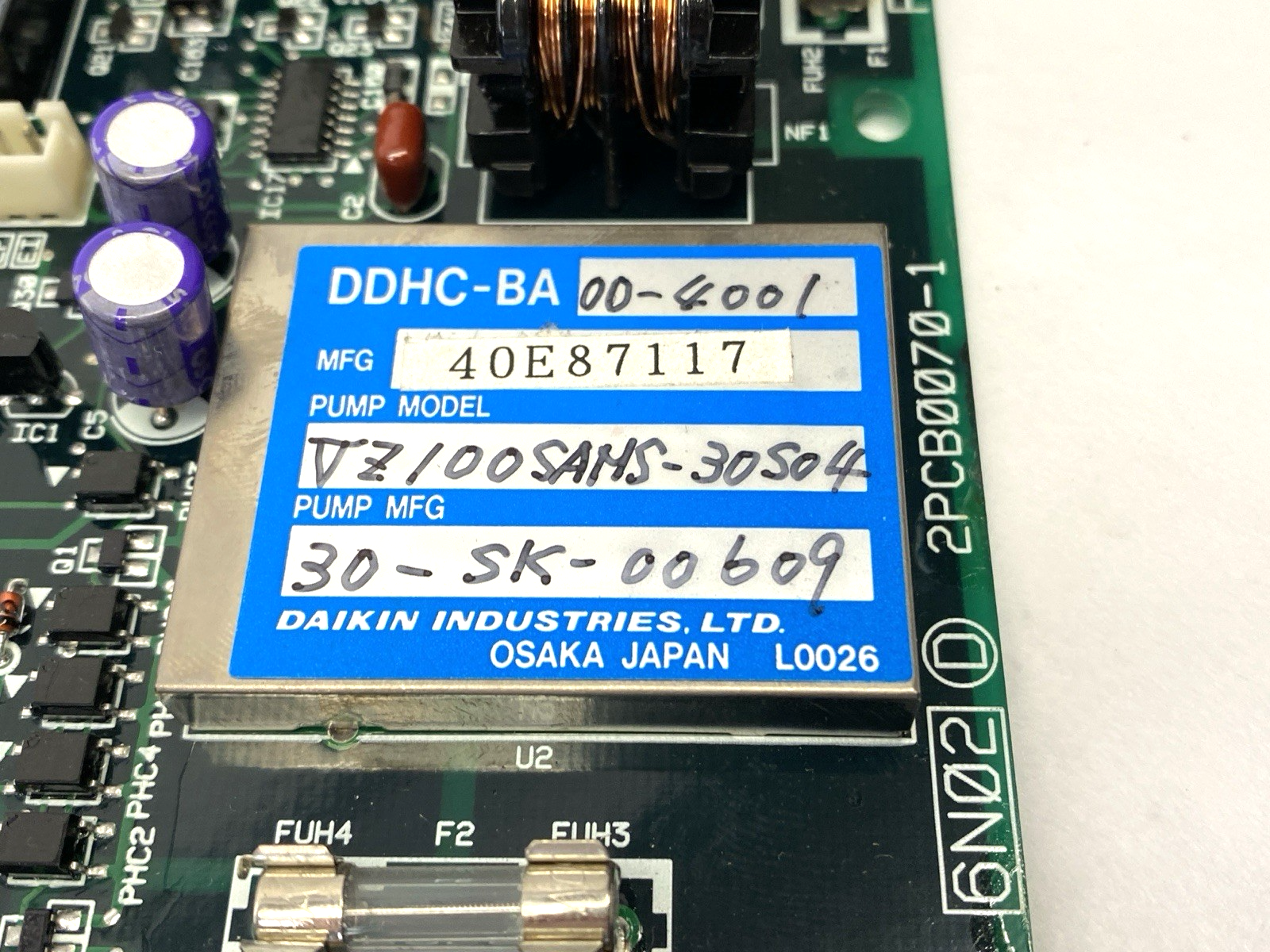 Daikin DHA00196D HVAC Pump Control Circuit Board - Maverick Industrial Sales