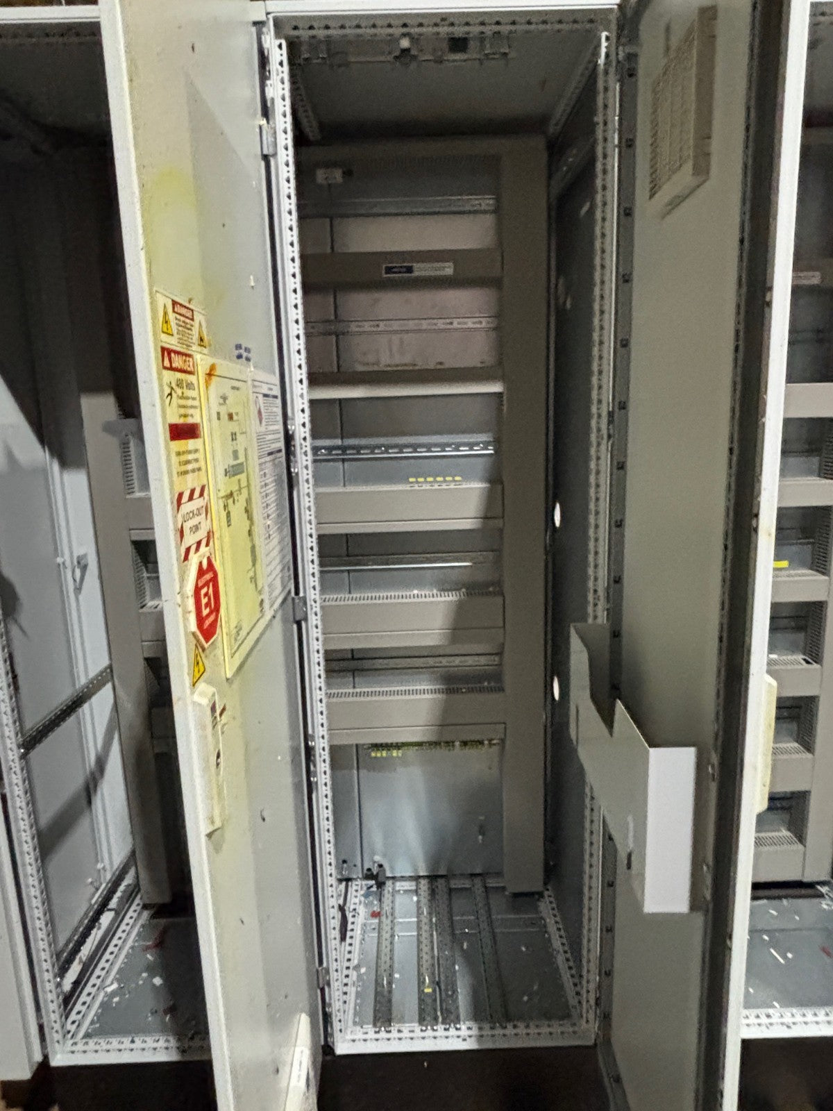 Rittal VX25 3-Bay Electrical Enclosure Cabinet VX 8606.00, VX 8806.00, 84x24x86 - Maverick Industrial Sales