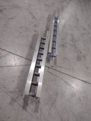 Aluminum Cable Tray LOT OF 7 Pieces Various Lengths and Widths, See Description - Maverick Industrial Sales