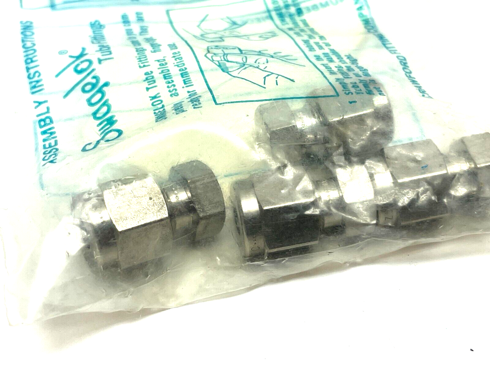 Swagelok SS-300-C Stainless Steel Cap 3/16 in. PKG OF 4 - Maverick Industrial Sales