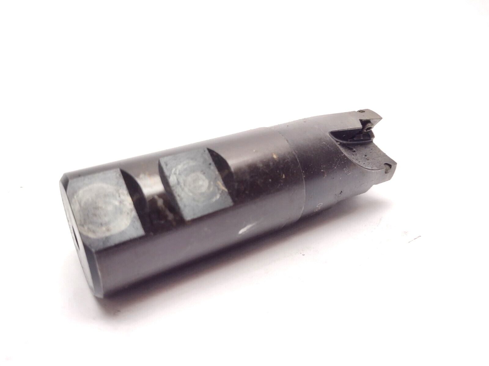 C7690VA12WA _1.25Z04R1.60 | Stellram C7690VA12WA 1.25Z04R1.60 Weldon Shank Fine Pitch Milling Cutter 027940 - Used - Maverick Industrial Sales