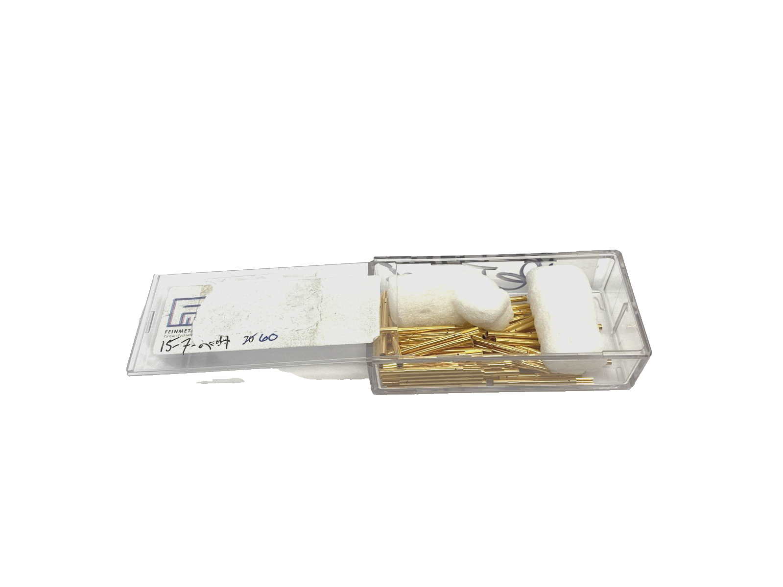 Feinmetall H772LAHC High Current Probe 2.54mm Pitch x 30mm Long 1007939 60-PACK - Maverick Industrial Sales