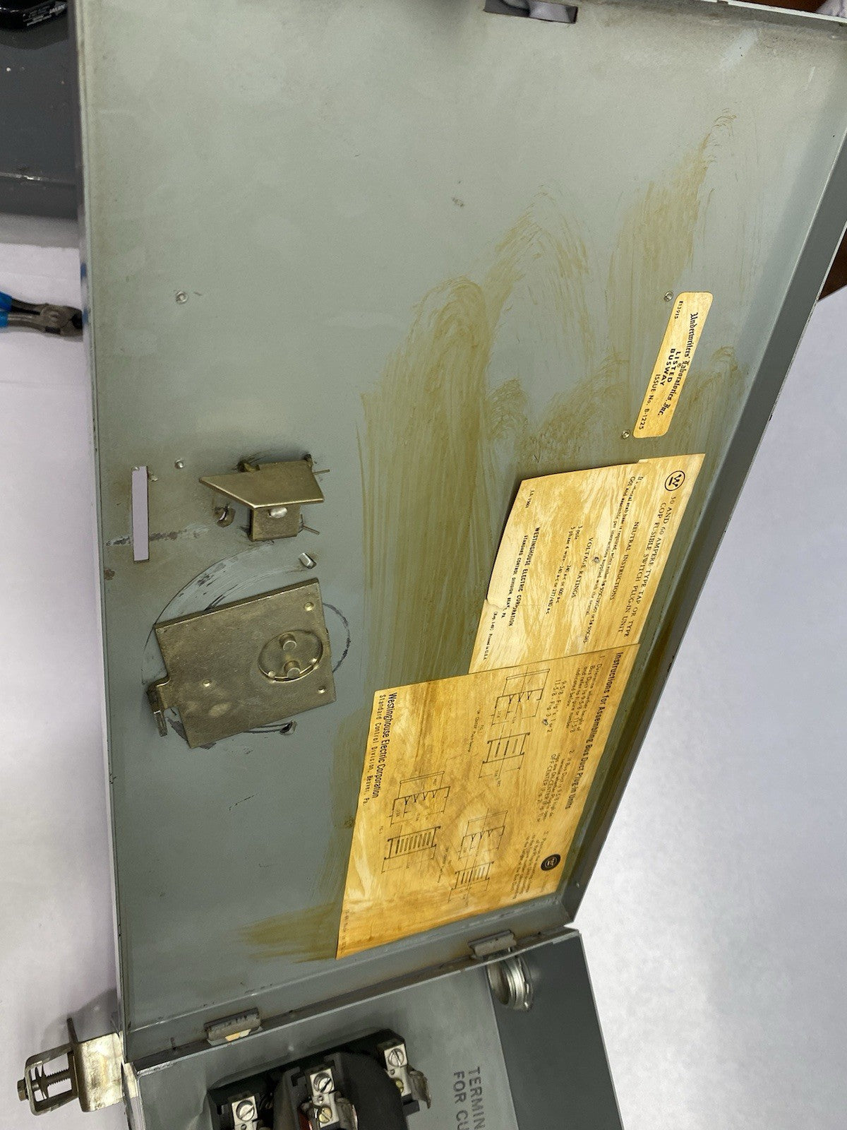 373D633G06 | Westinghouse Fusible Plug-In Switch Unit TAP-362 60A 3-Phase - Used - Maverick Industrial Sales