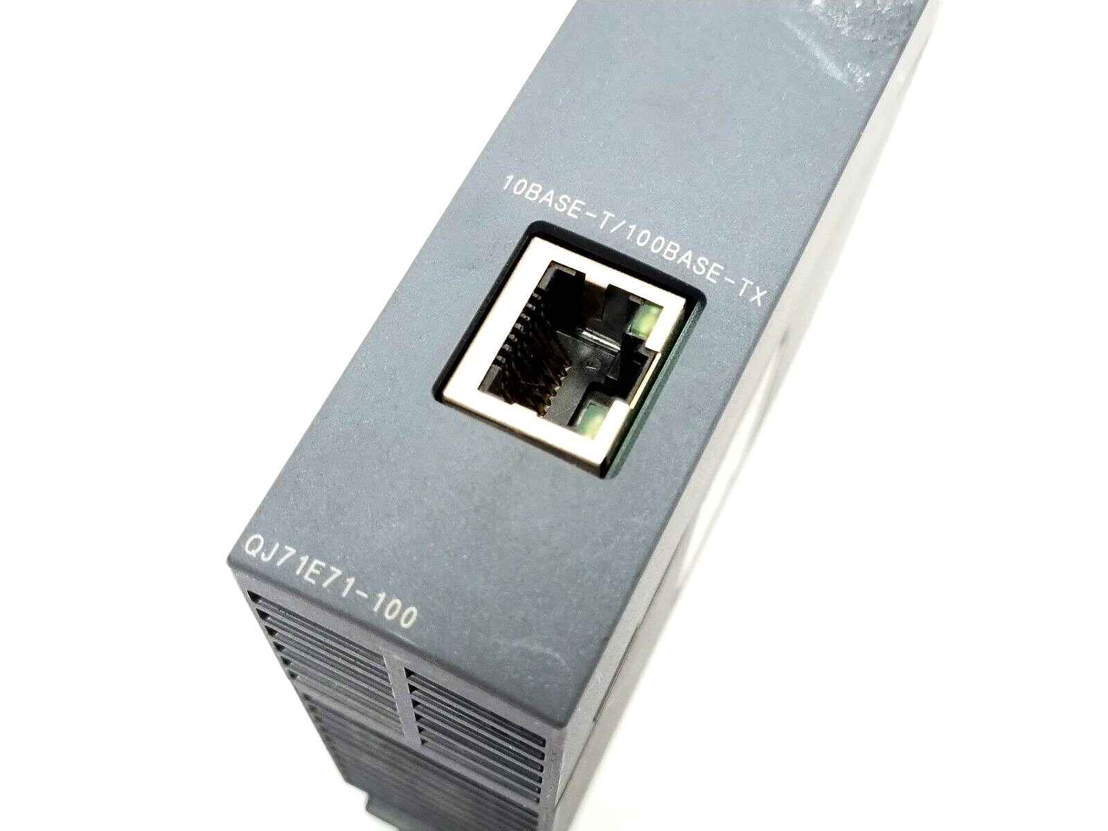 Mitsubishi QJ71E71-100 Ethernet I/F Communications Module 10Base-T/100Base-TX - Used - Maverick Industrial Sales