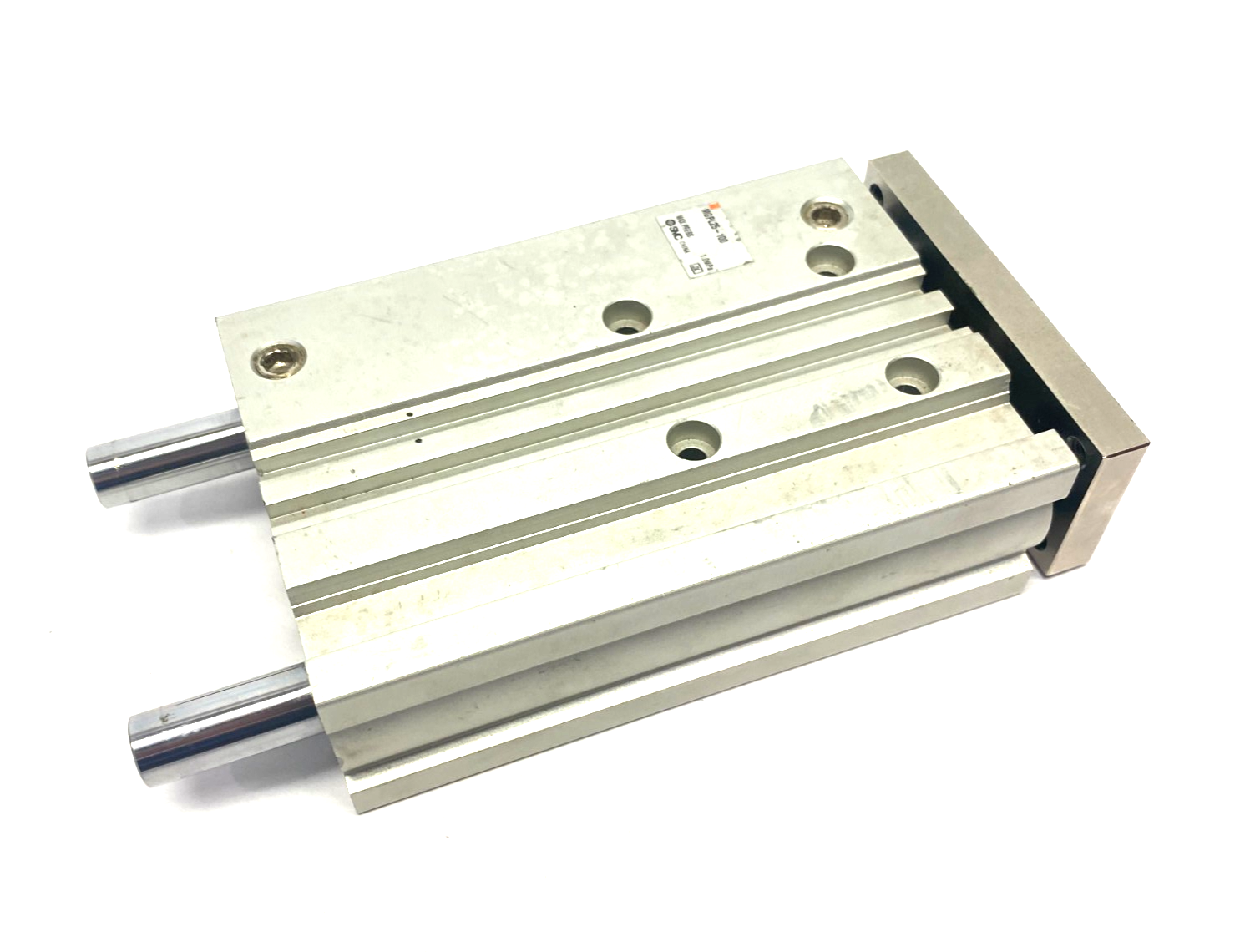 SMC MGPL25-100 Compact Guide Cylinder, Ball Bearing, 100mm Stroke - Maverick Industrial Sales