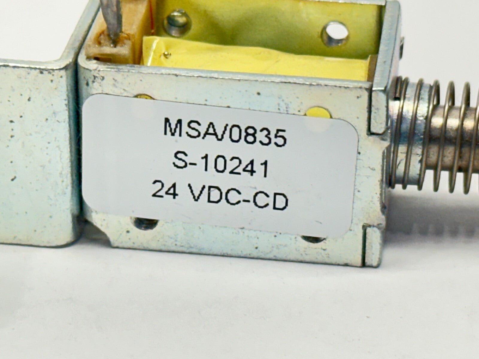 Magnet Schultz MSA S-10241 Linear DC Solenoid 24VDC - Maverick Industrial Sales