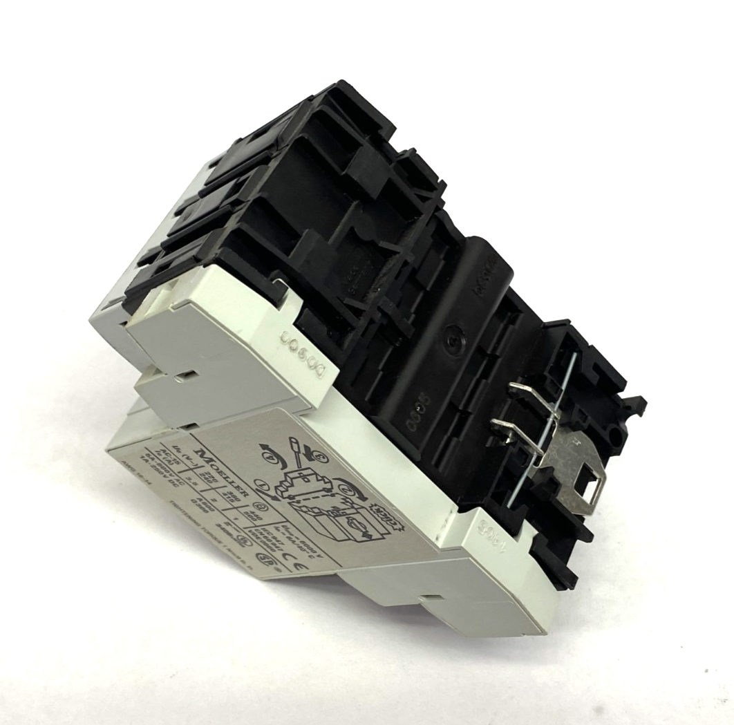 Moeller PKZM0-4-T Transformer-Protective Circuit Breaker 3-Pole w/ NHI11-PKZ0 - Maverick Industrial Sales