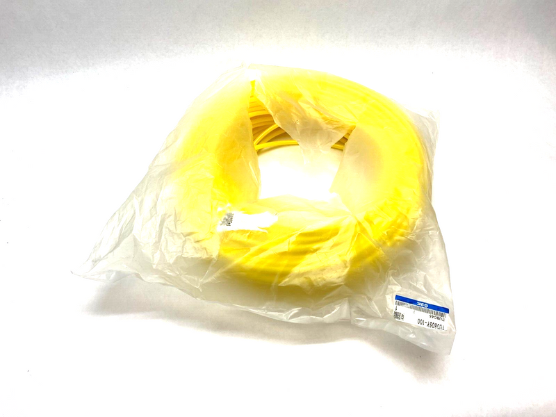 SMC TU0805Y-100 Polyurethane Tubing Yellow 8mm PKG OF ABOUT 100 FOOT - Maverick Industrial Sales