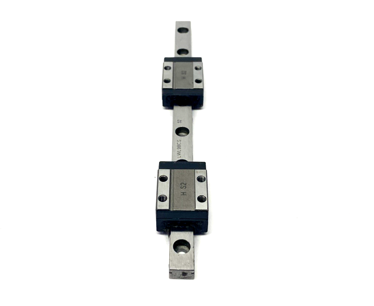 IKO LWL9R160BHS2 Linear Guide Rail 160mm w/ x2 LWL9BCS Guide Bearing Blocks - Maverick Industrial Sales