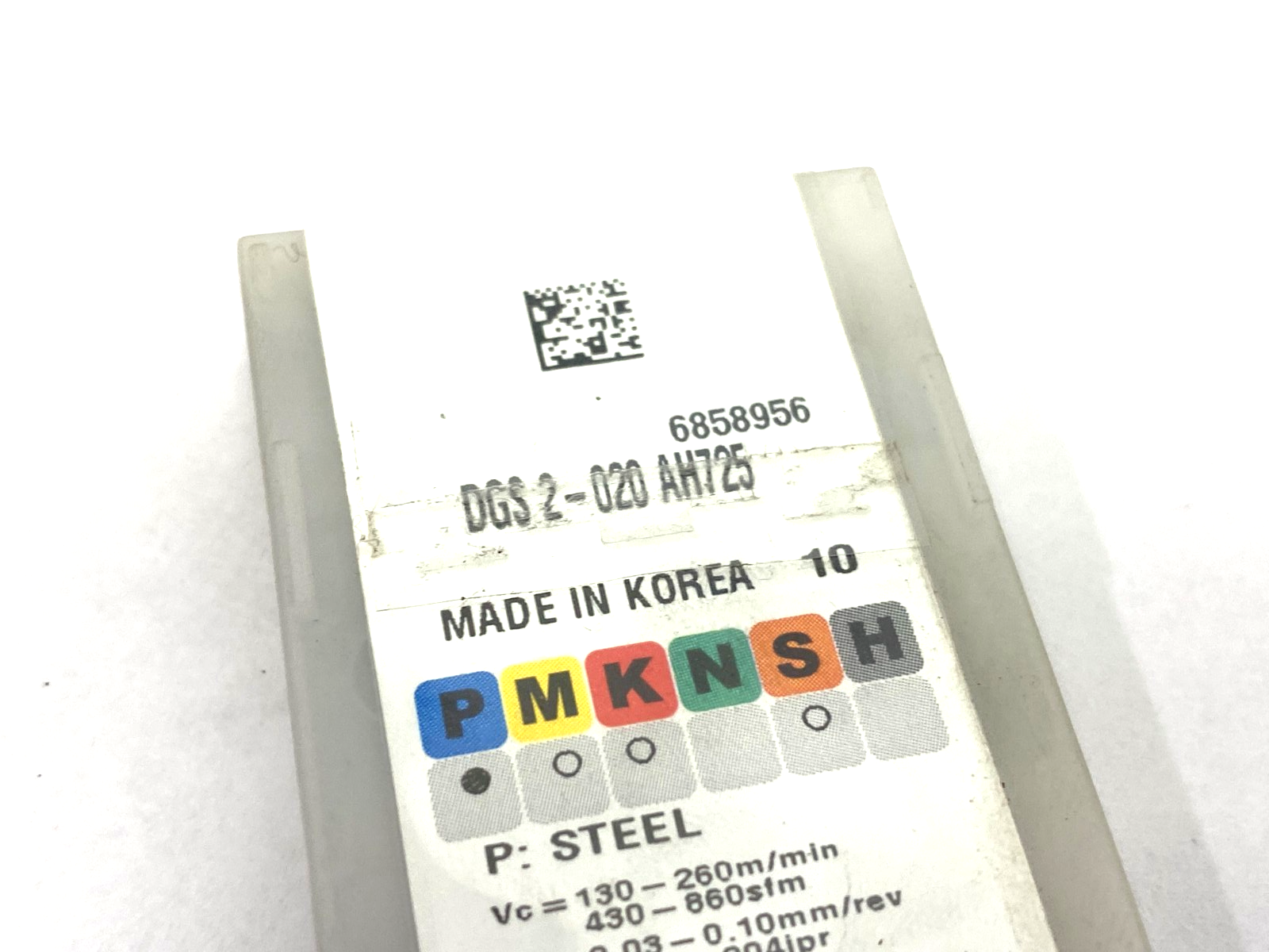 Tungaloy 6860598 TUNGcut Face Turn-Groove Insert ‎DGS2-020 AH725 PKG OF 10 - Maverick Industrial Sales