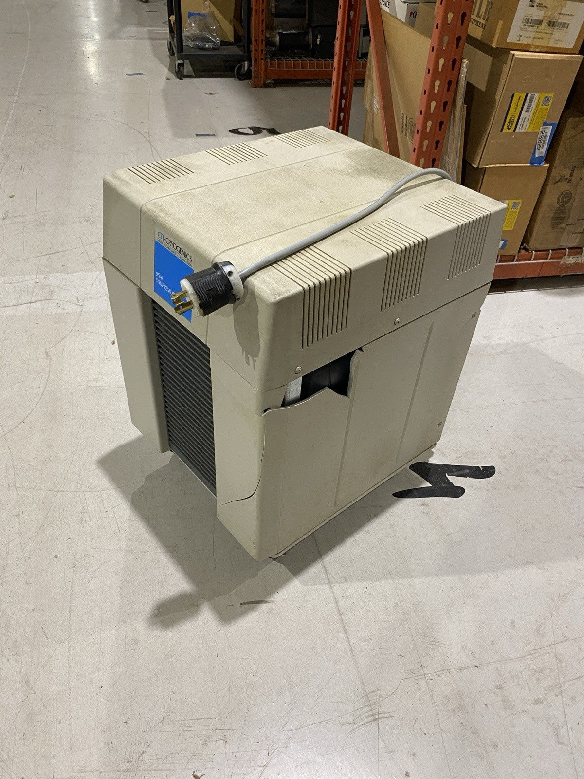 CTI Cryogenics 8135901G001 3Ph 9600 Series Compressor 380-460V Broken Casing - Maverick Industrial Sales