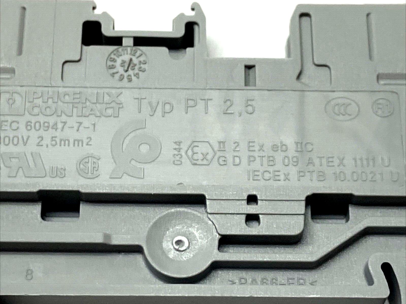 Phoenix Contact PT 2,5 Feed-Through Terminal Block 3209510 LOT OF 10 - Used - Maverick Industrial Sales