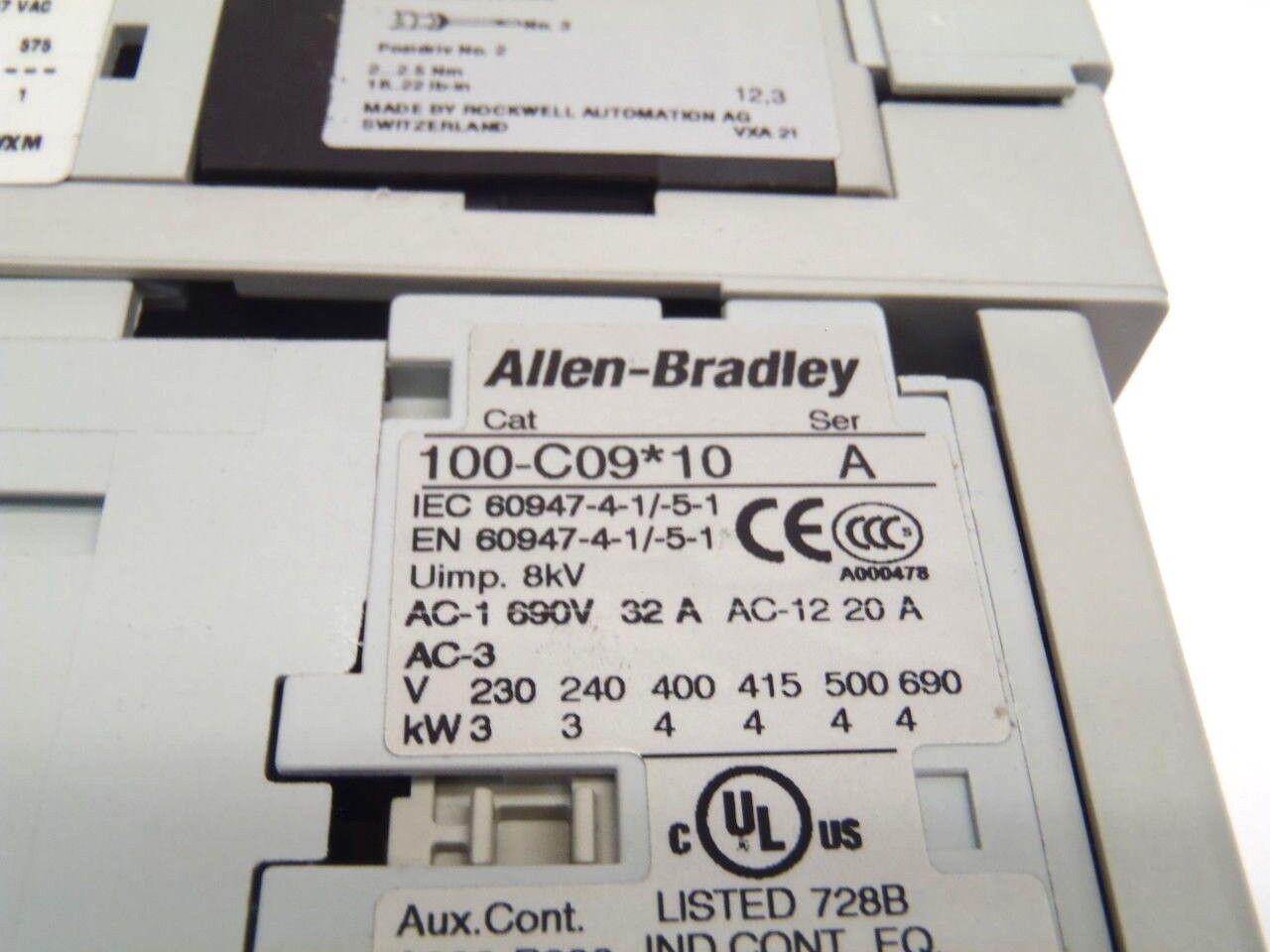 190S-AND2-CB16R | Allen-Bradley Compact Combo Starter 1.0-1.6A - Used - Maverick Industrial Sales