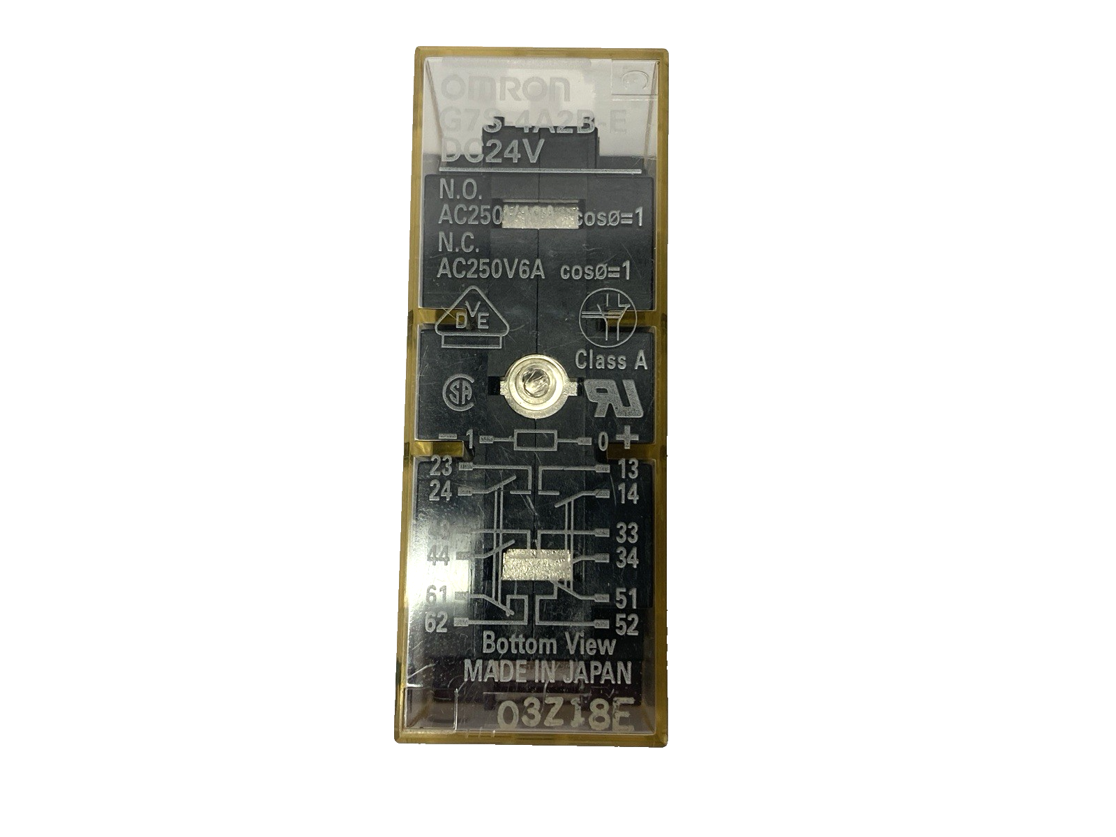G7S-4A2B-E | Omron Safety Relay 24V 10A - Used - Maverick Industrial Sales