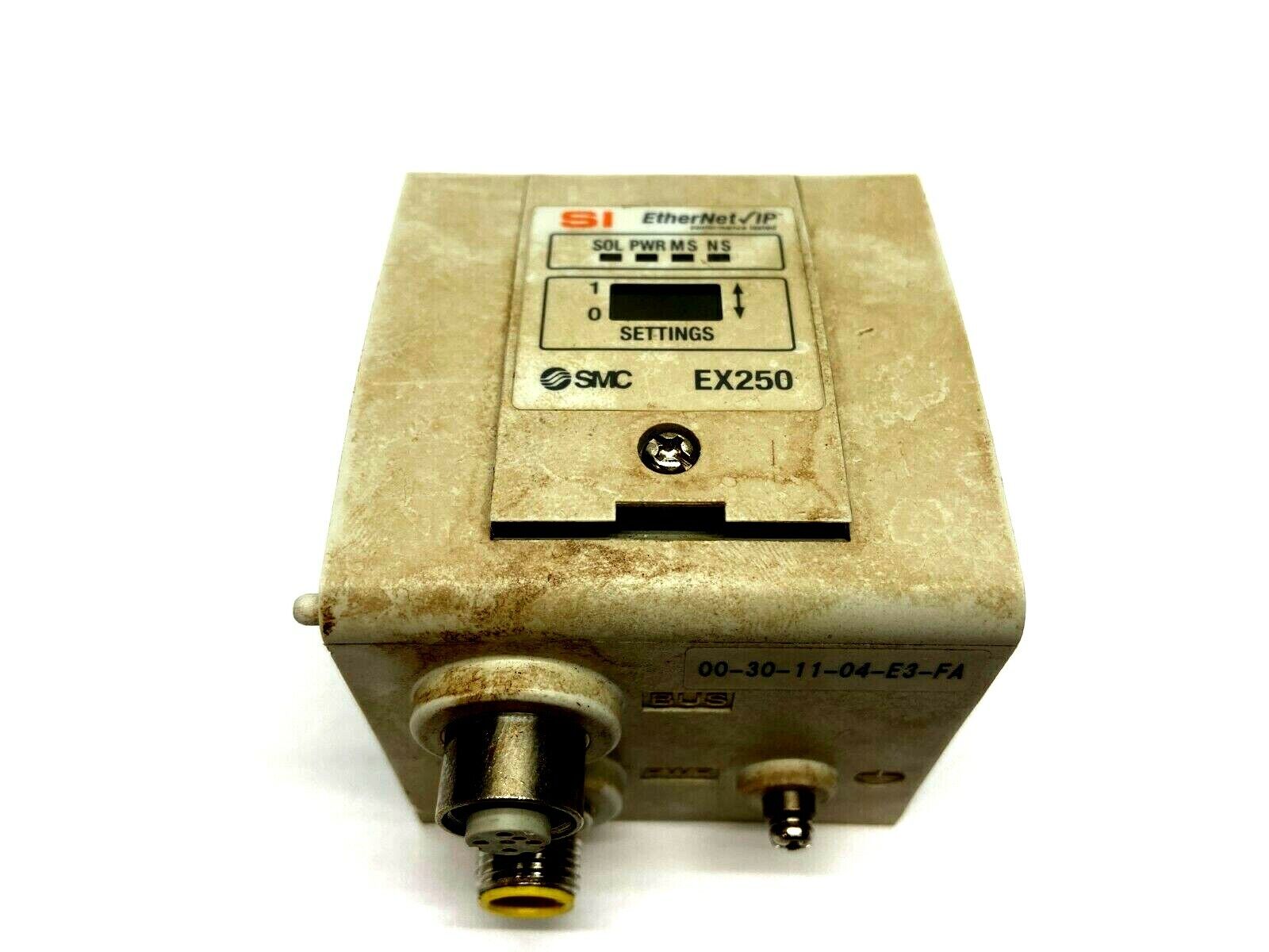 SMC EX250-SEN1 EtherNet/ IP Unit 24VDC - Maverick Industrial Sales