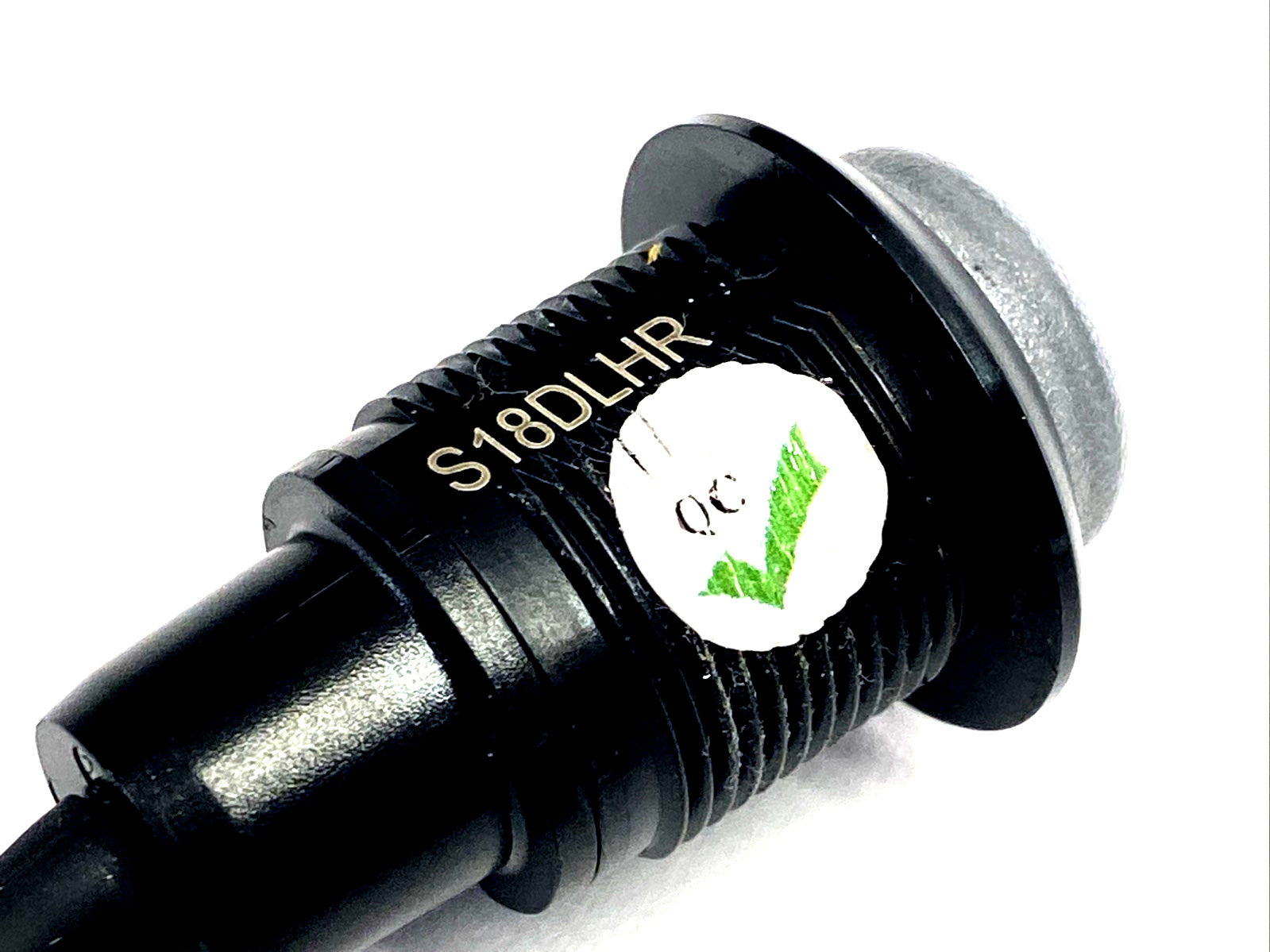 Banner S18DLHR Barrel/Panel Mount Indicator Light, 18mm 1-Color, Red 87898 - Maverick Industrial Sales