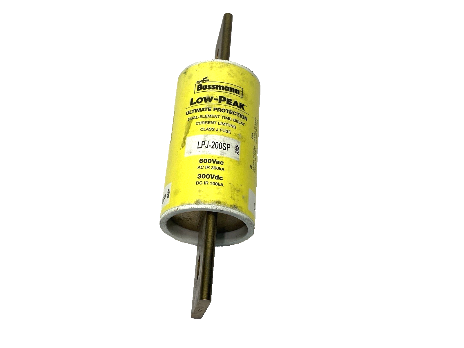 LPJ-200SP | Cooper Bussmann Low-Peak Time Delay Fuse Class J 600VAC 200A - New – Open box - Maverick Industrial Sales