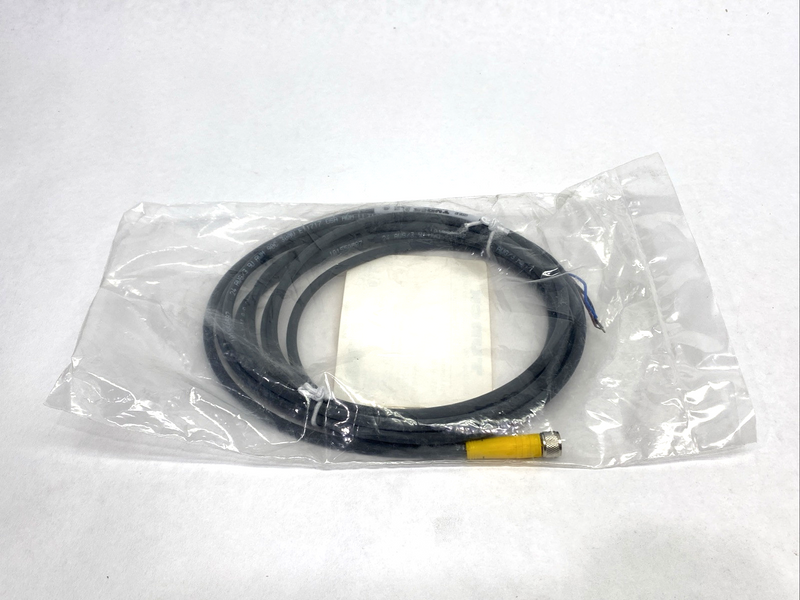 Turck PKG 3M-3/S90 Single-Ended M12 3-Pin Female Connector Cordset U2515-32 - Maverick Industrial Sales