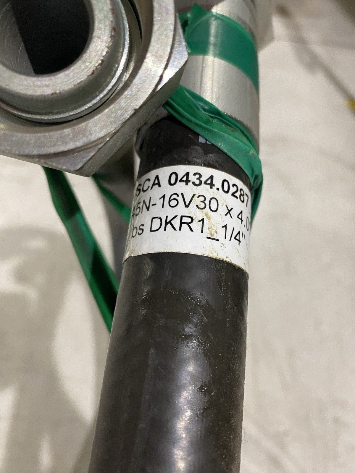 Atlas Copco 0434.0287 SCA Hose 2245N-16V30 x 4.000 bs DKR1_1/4" - Maverick Industrial Sales