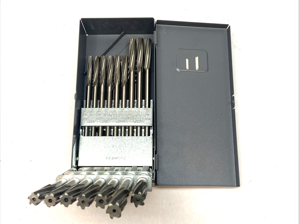 Cleveland C00964 Chucking Reamer Set HSS 1/16" to 1/2", SET OF 29 - Maverick Industrial Sales
