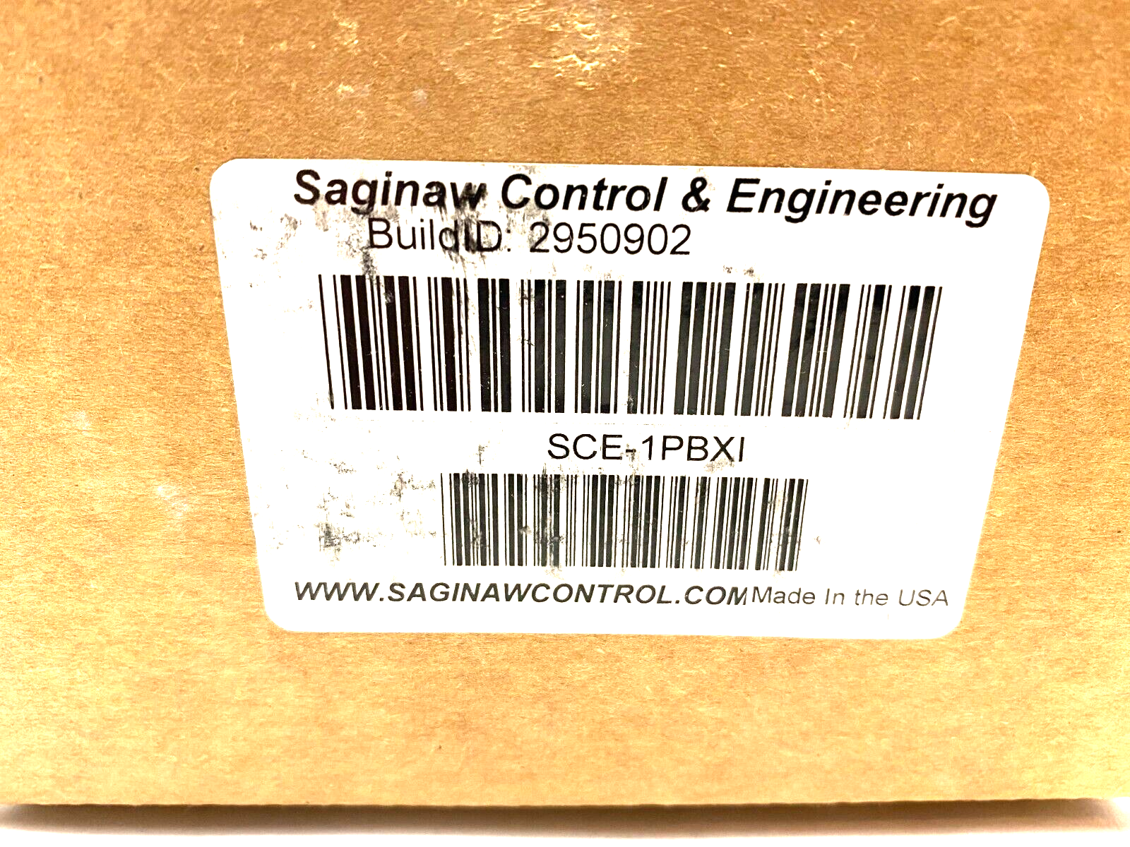 Saginaw Control & Engineering SCE-1PBXI Pushbutton Enclosure 4" x 4" - Maverick Industrial Sales