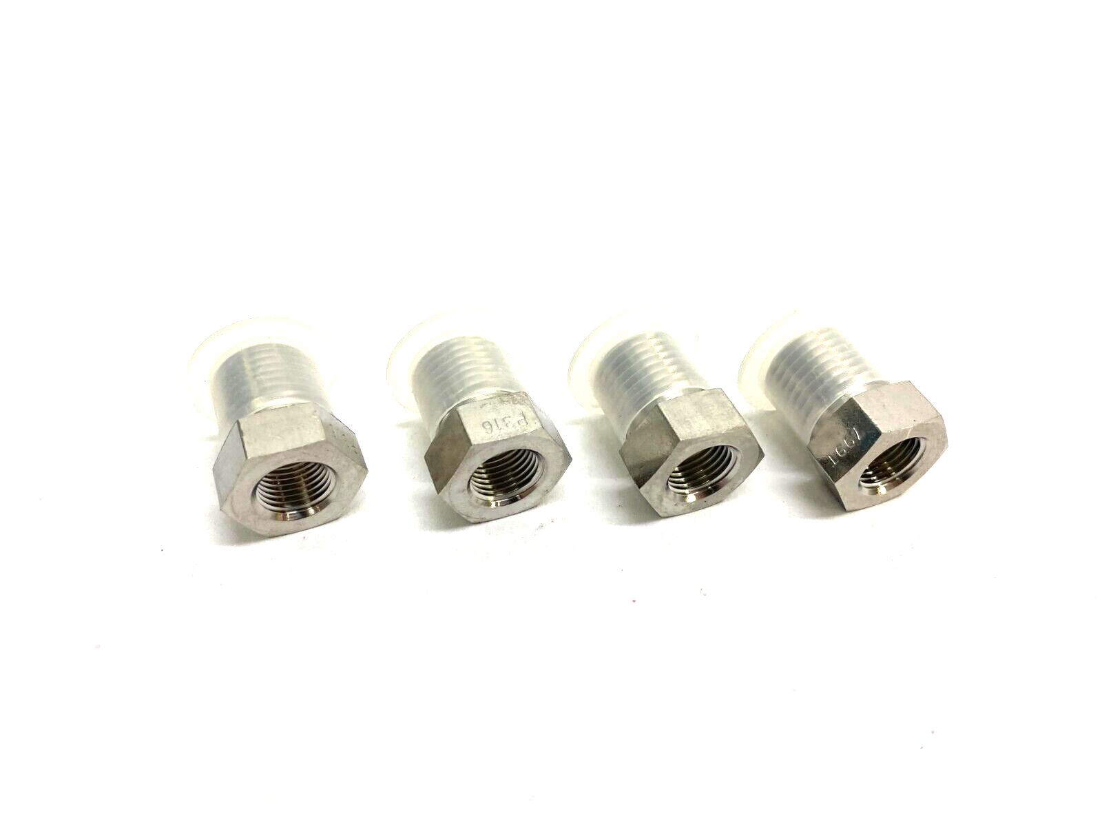 51205K342 Extreme Pressure Pipe Fitting 1/4 NPTF Male x 1/8 NPTF Female LOT OF 4 - Maverick Industrial Sales