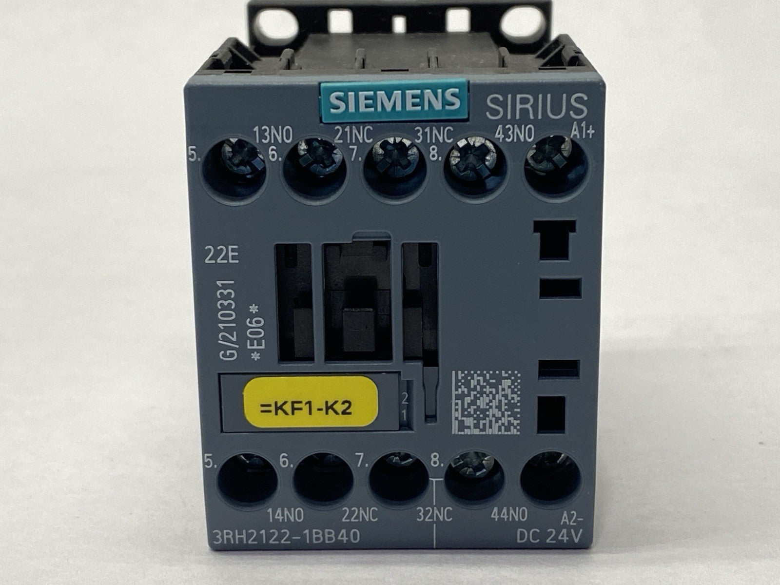 Siemens 3RH2122-1BB40 Contactor Relay 24VDC 2 NO + 2 NC - Maverick Industrial Sales