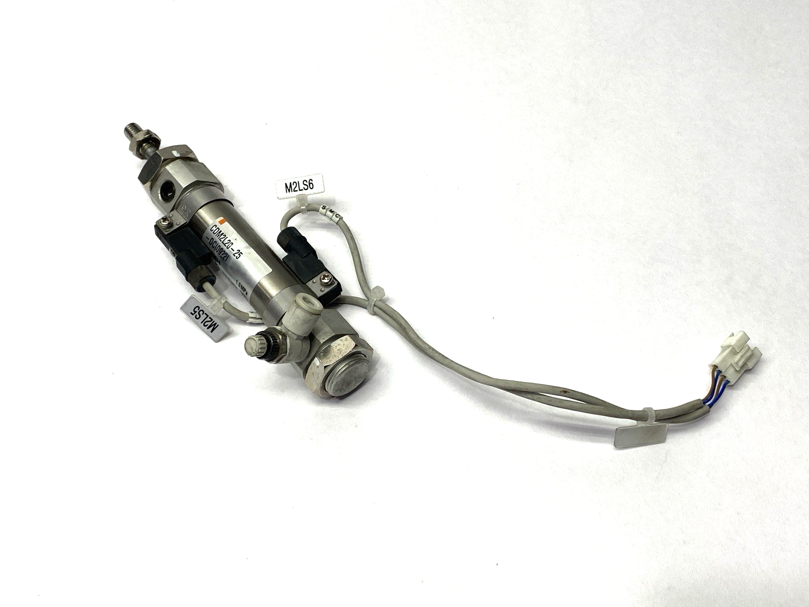 SMC CDM2L20-25-DC109221 Pneumatic Cylinder 20mm Bore 25mm Stroke - Maverick Industrial Sales