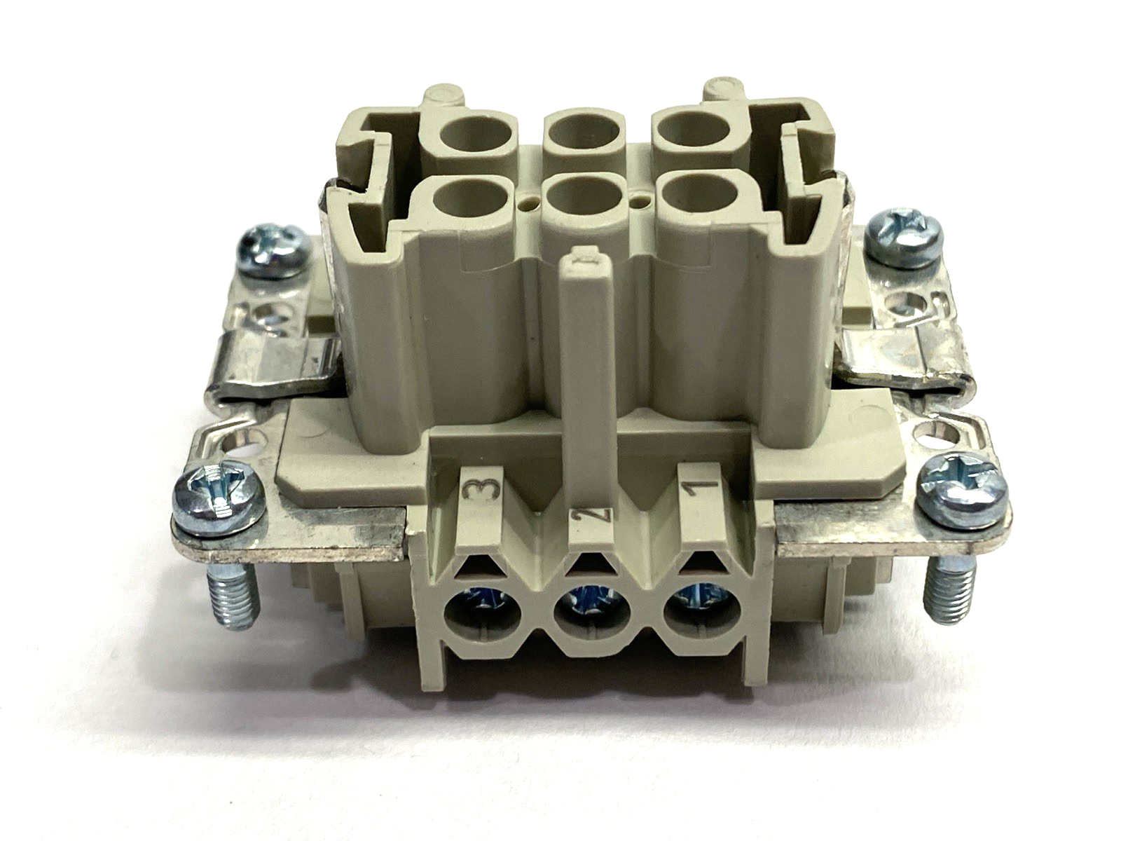 Wieland 70.310.0640.0 Male Insert Screw Type BAS STS 6 2,5 50 600V 16A LOT OF 2 - Maverick Industrial Sales