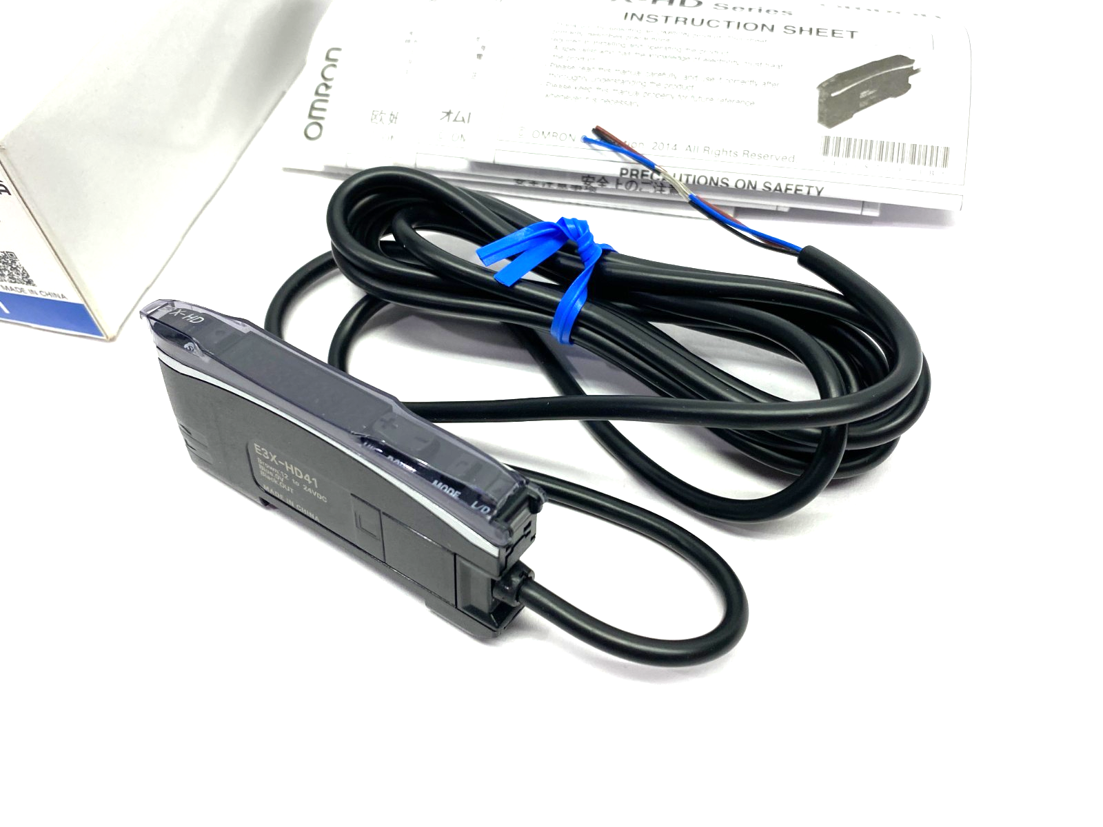 Omron E3X-HD41 Smart Fiber Sensor Digital Amplifier Unit - Maverick Industrial Sales