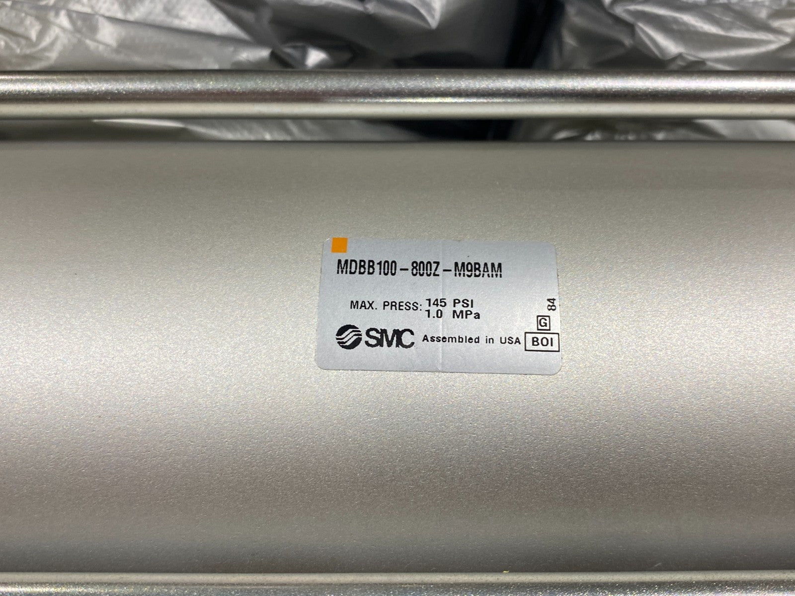 SMC MDBB100-800Z-M9BAM Tie Rod Base Cylinder 800mm Stroke - Maverick Industrial Sales