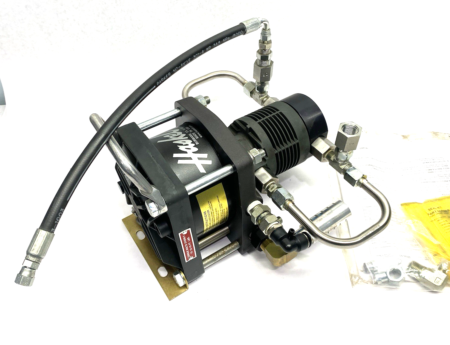 AAD-5 | Haskel Air Amplifier, Double Acting Single Stage, -5 Ratio - New Other - Maverick Industrial Sales