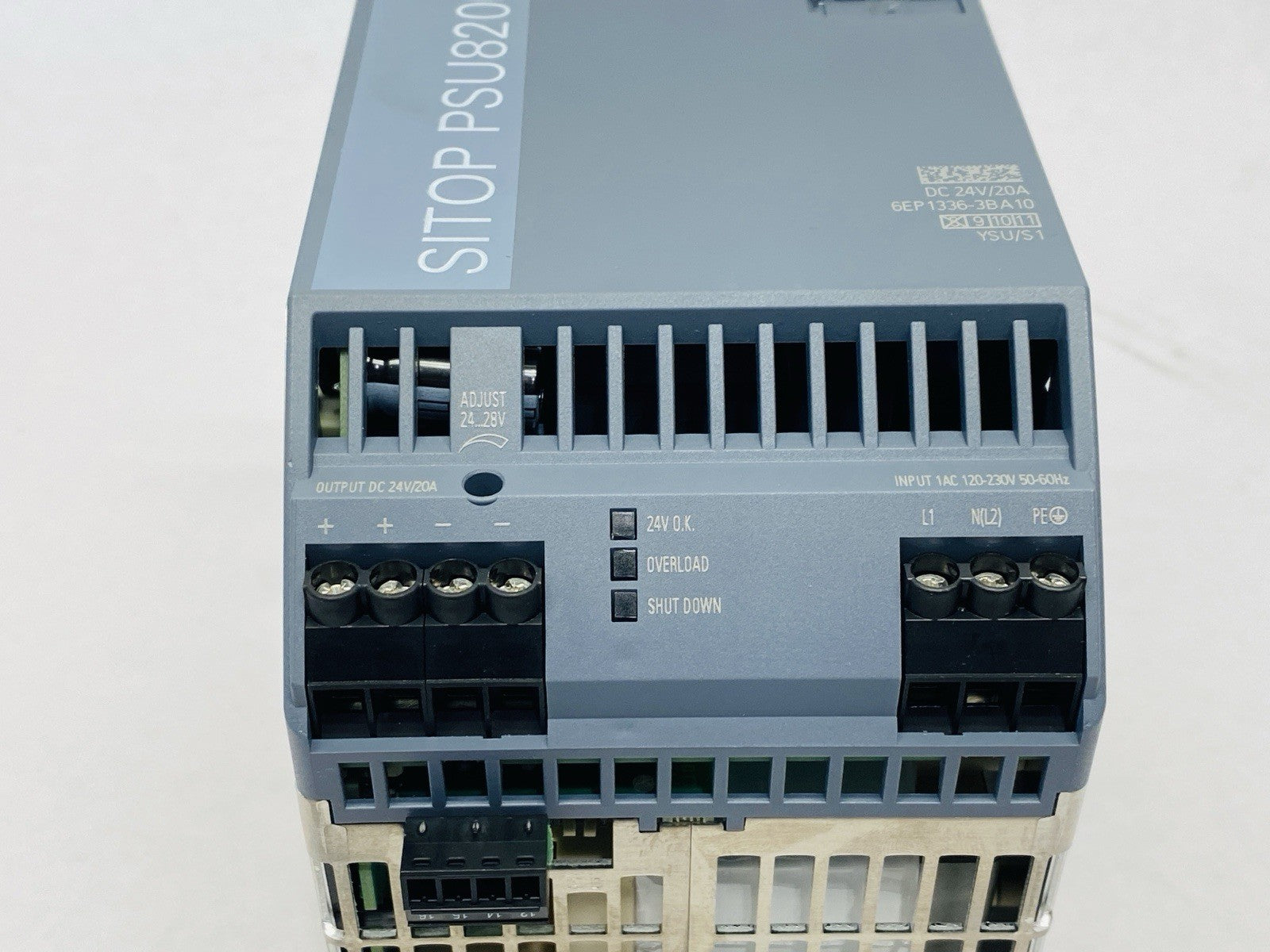 Siemens 6EP1336-3BA10 Power Supply 20A 24VDC SITOP PSU8200 - Maverick Industrial Sales