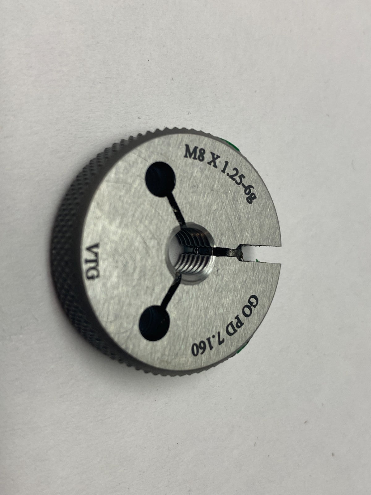 Vermont Gage 362120510 TRG M8 x 1.25-6G GO PD 7.160 - Maverick Industrial Sales