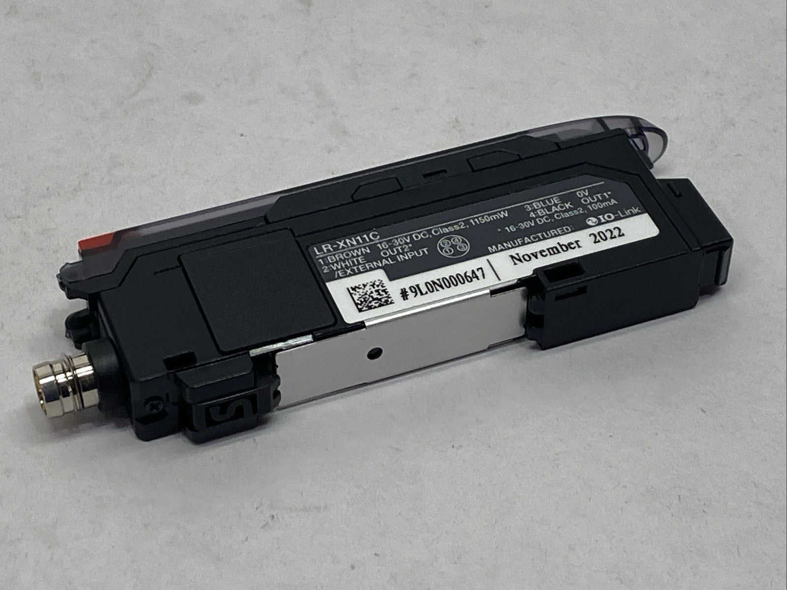 Keyence LR-XN11C Laser Amplifier Main Unit M8 Connector Type - Maverick Industrial Sales