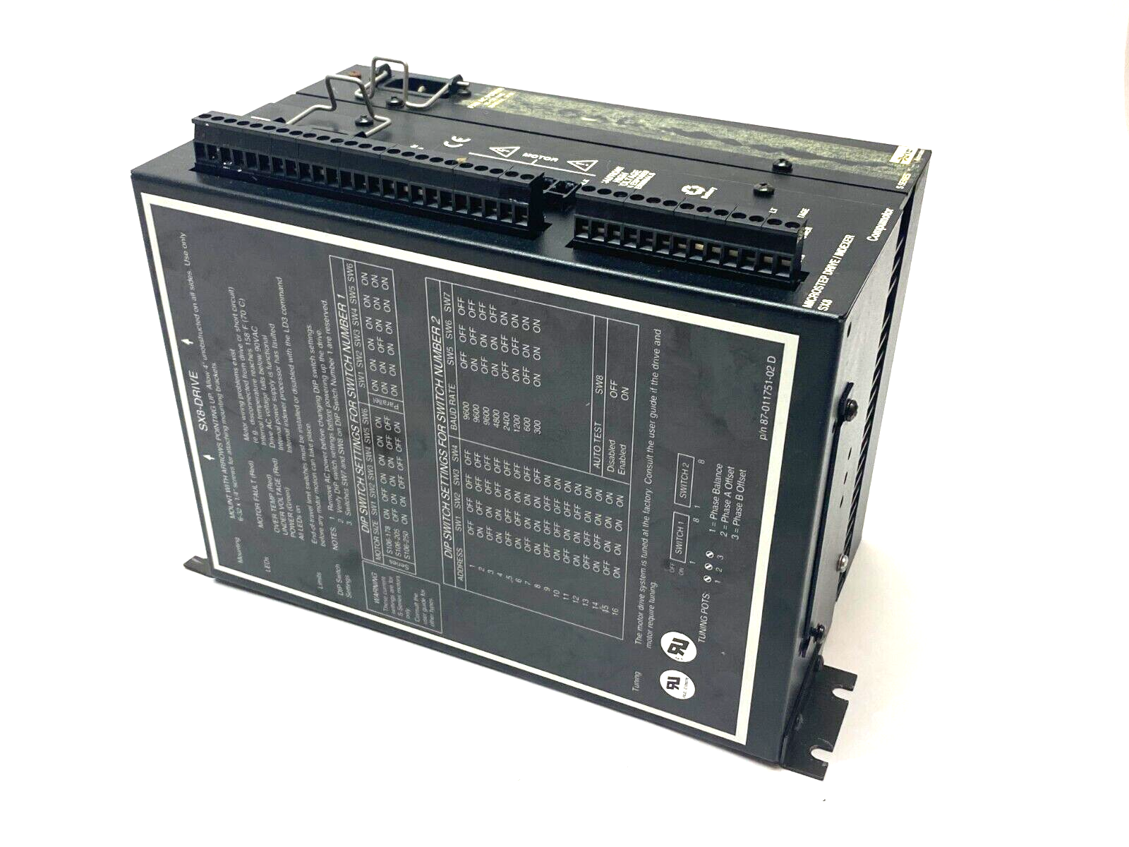 Parker Compumotor 87-011751-02 Microstep Servo Drive Indexer SX8 S Series - Maverick Industrial Sales