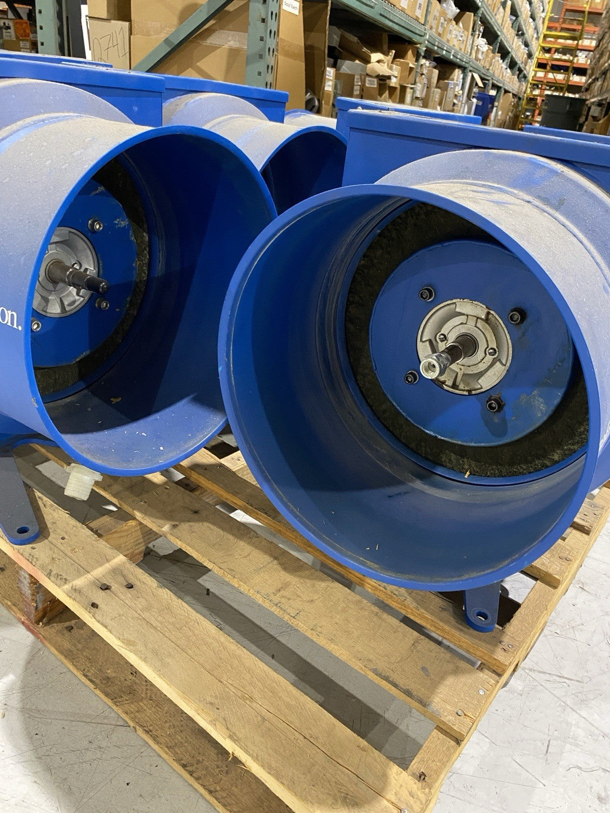 E-500 | Lot of 9 Donaldson Torit Centrifugal Mist Separator with Parts. For Repair - For parts or not working - Maverick Industrial Sales