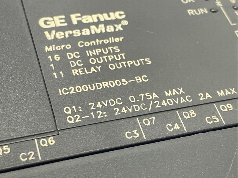 GE Fanuc IC200UDR005-BC VersaMax Micro Controller - Maverick Industrial Sales