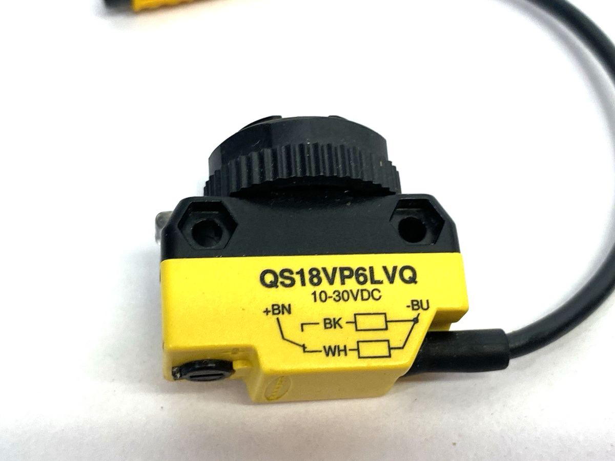 Banner QS18VP6LVQ WORLD-BEAM QS18 Series: Retro Photoelectric Sensor 61637 - Maverick Industrial Sales