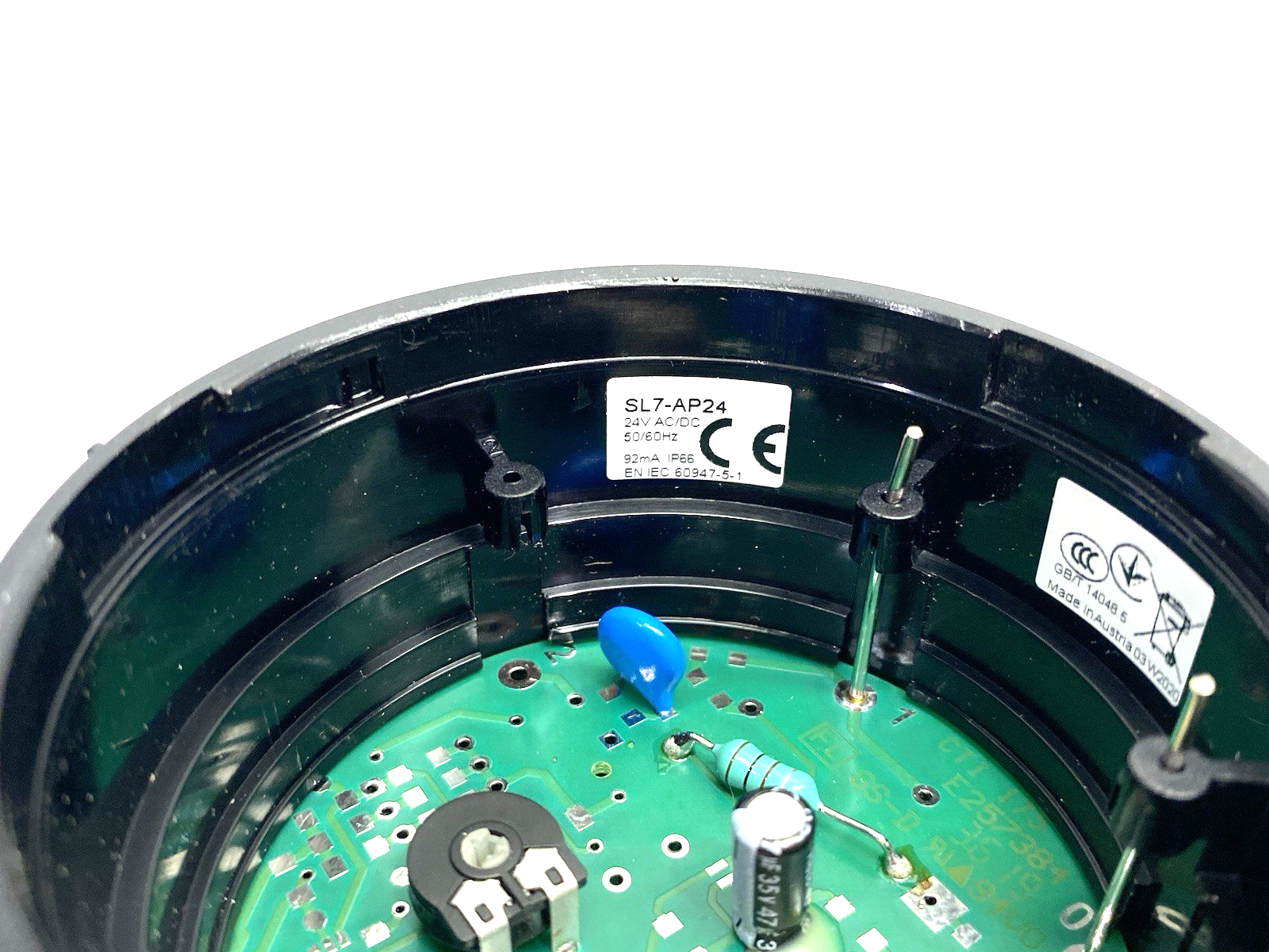 SL7-AP24 | Eaton Stacklight Acoustic Module Continuous or pulse 70mm Black, 24V - Used - Maverick Industrial Sales