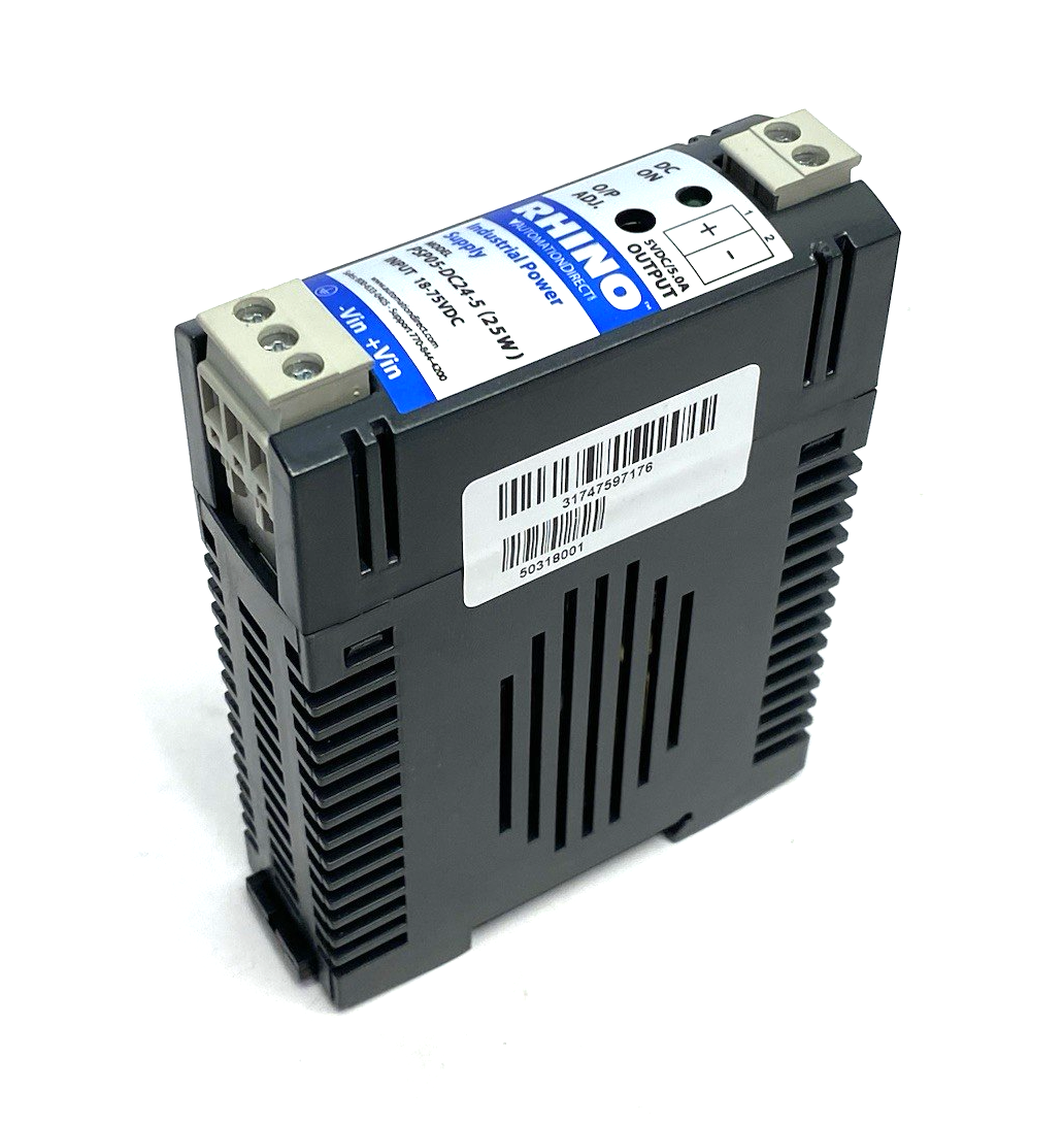 PSP05-DC24-5 | Automation Direct RHINO DC to DC Converter, Indus. Power Supply - Used - Maverick Industrial Sales