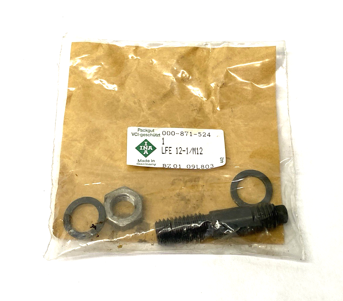 INA LFE 12-1/M12 Stud Type Journal Track Roller NO BOX - Maverick Industrial Sales