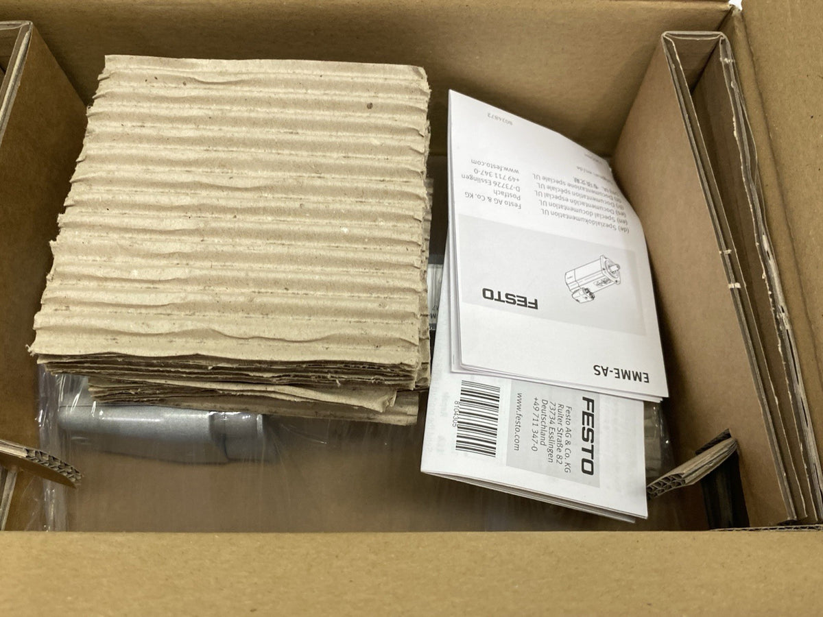 Festo EMME-AS-40-M-LV-AMB Brushless Synchronous Servo Motor 200W 2082447 - Maverick Industrial Sales