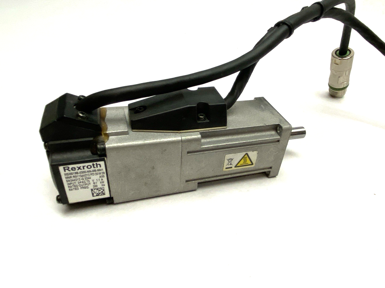 Rexroth R911344212 FD:20 W 28 MSM019B-0300-NN-M5-MH1 Servo Motor - Maverick Industrial Sales