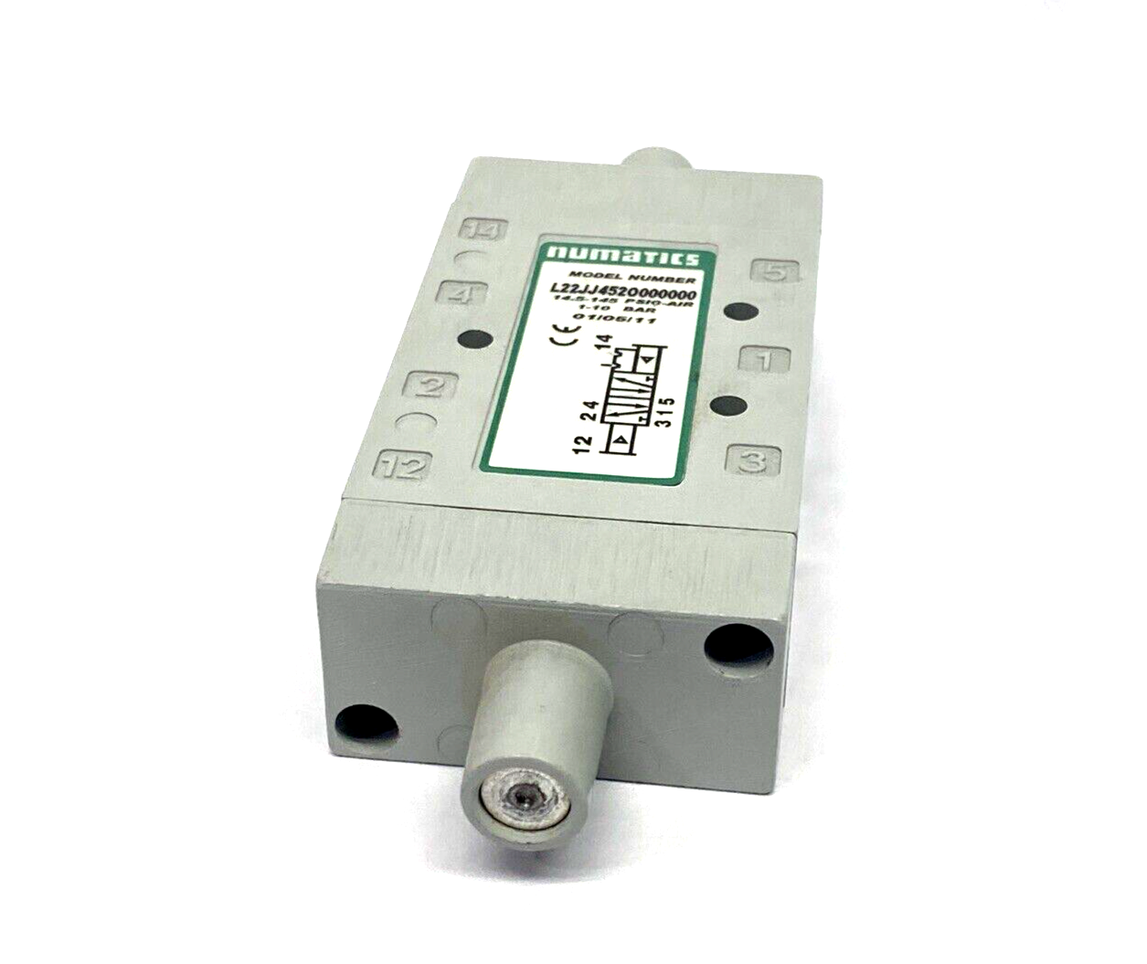 Numatics L22JJ452O000000 Valve 1/4" NPT - Maverick Industrial Sales
