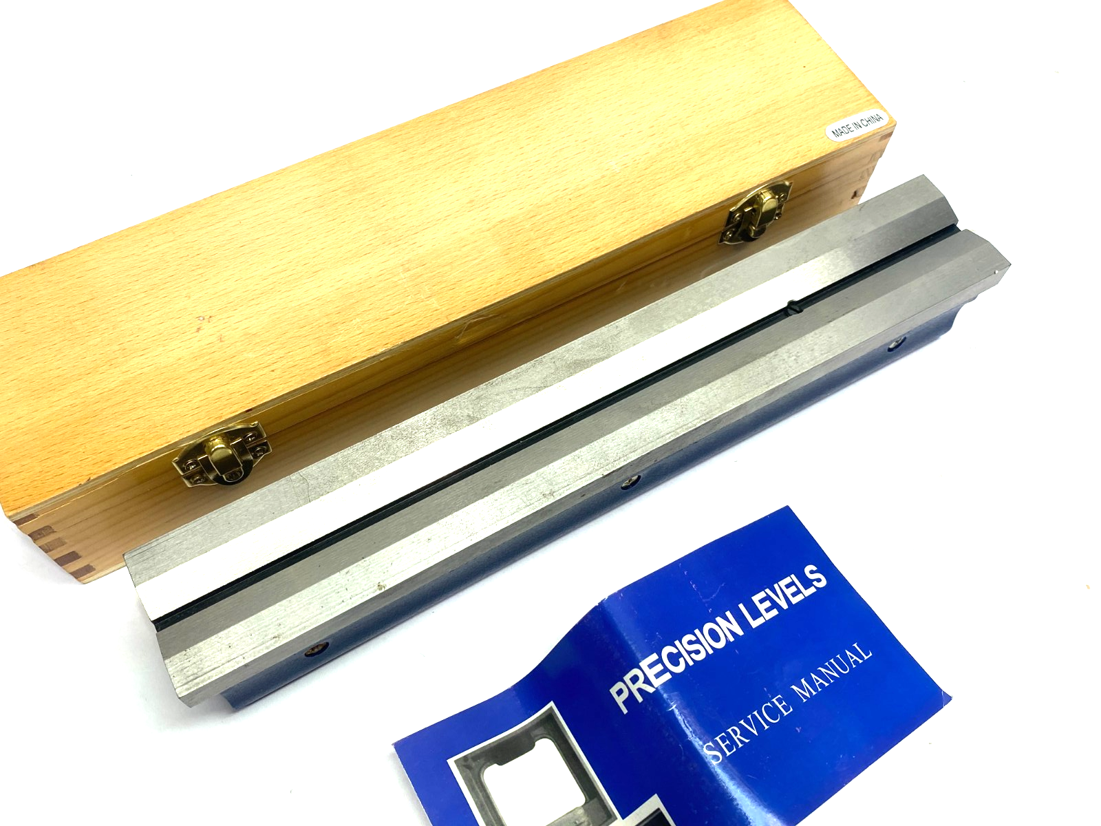 12" Precision Master Level, Bar Level, 0.0005"/10" Accuracy - Open box - Maverick Industrial Sales